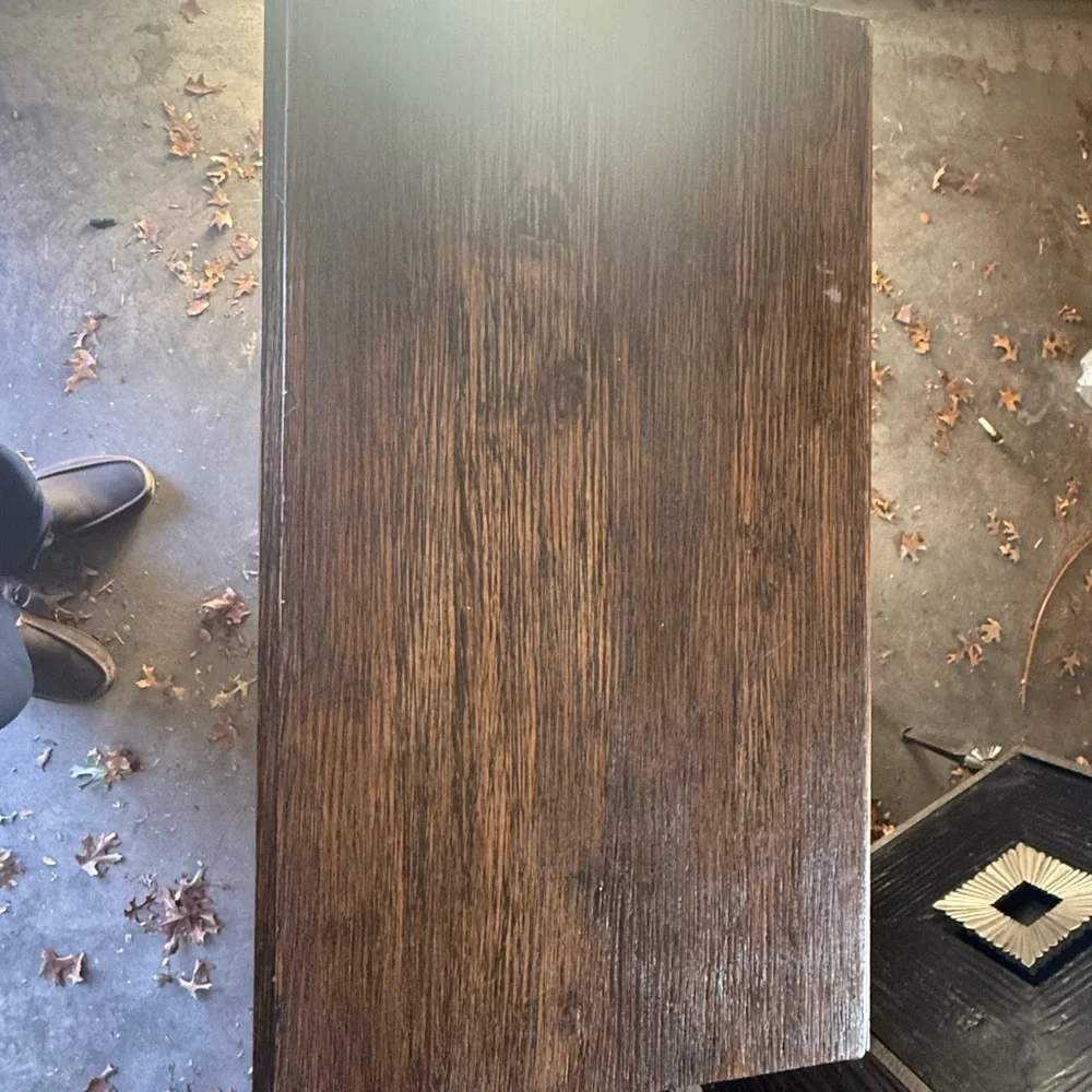 Rustic Wooden Dresser with Metal Legs(global views)